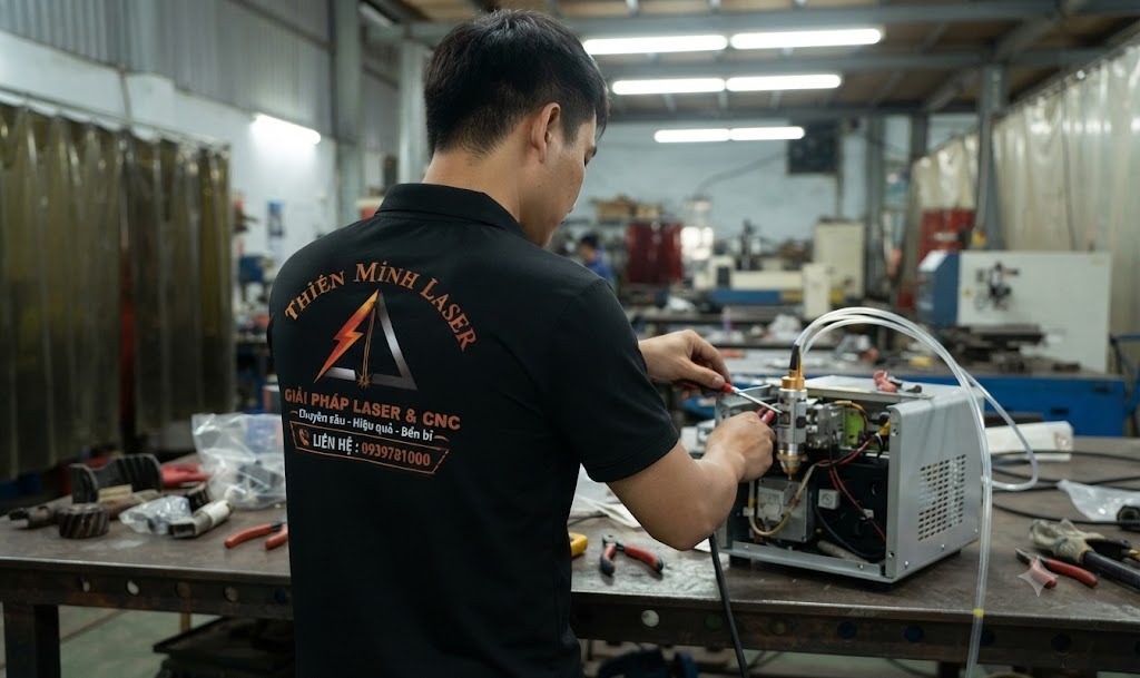 Bảo trì máy laser