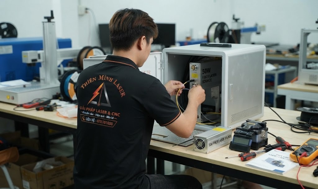 Nâng cấp máy laser
